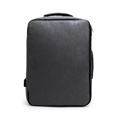 Τσάντα με USB Μαύρη Volpex Stamina MO1155-02