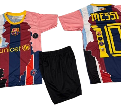 Σετ Παιδική Φανέλα με σορτσάκι Mix Club MESSI MX56841ME-WP