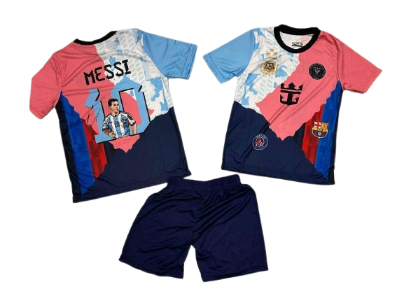 Σετ Παιδική Φανέλα με σορτσάκι Mix Club MESSI MX56841ME-BP Σετ Παιδική Φανέλα με σορτσάκι Mix Club MESSI MX56841ME-BP