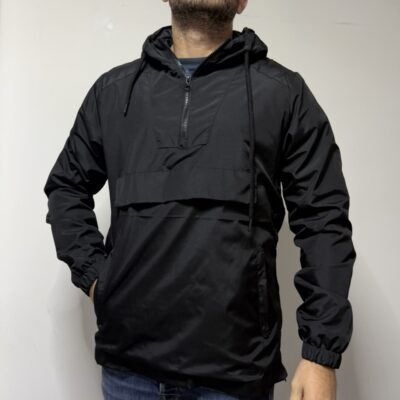 Αντιανεμικό Μπουφάν Τύπου Μπλούζα Κ-Vento Μαύρο KVT12986-02