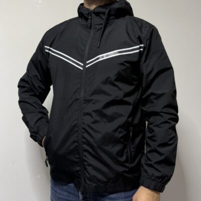 Αντιανεμικό Μπουφάν T-Vento Μαύρο Tech TVT12986-02