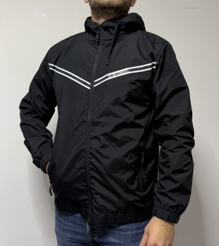 Αντιανεμικό Μπουφάν T-Vento Μαύρο Tech TVT12986-02 Αντιανεμικό Μπουφάν T-Vento Μαύρο Tech TVT12986-02