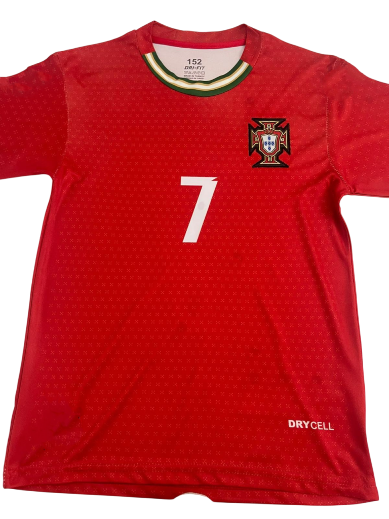 Φανέλα Εθνικής Ισπανίας Φανέλα Εθνικής Πορτογαλίας Ronaldo Κόκκινη Σεζόν 2025-2026Ronaldo Κόκκινη Σεζόν 2025-2026