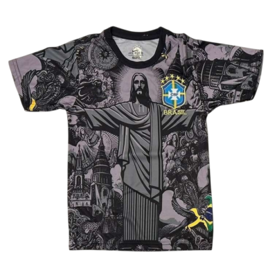 Φανέλα Εθνικής Βραζιλίας Neymar Μαύρο