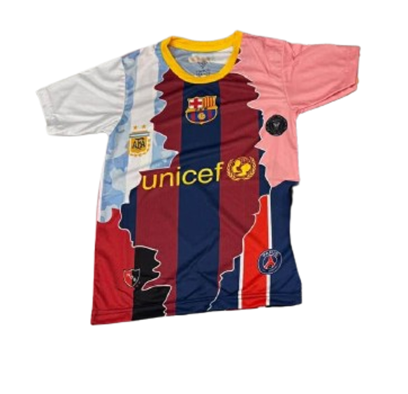 Σετ Παιδική Φανέλα με σορτσάκι Mix Club MESSI MX56841ME-WP Σετ Παιδική Φανέλα με σορτσάκι Mix Club MESSI MX56841ME-WP