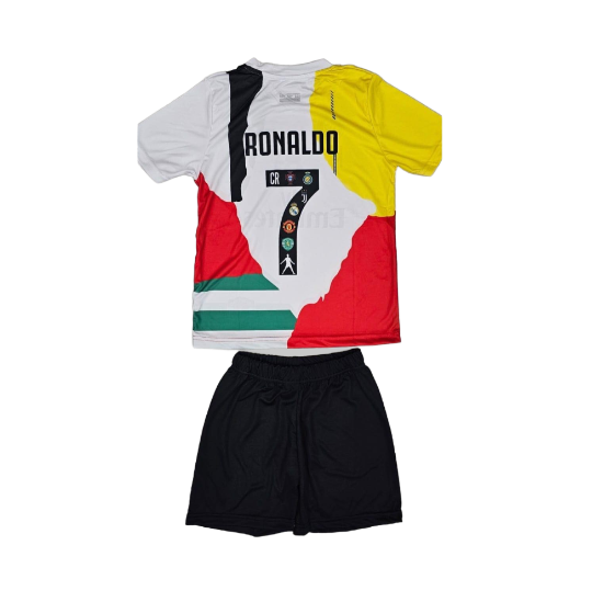 Σετ Παιδική Φανέλα με σορτσάκι Mix Club Ronaldo MX56841RO-WY Σετ Παιδική Φανέλα με σορτσάκι Mix Club Ronaldo MX56841RO-WY