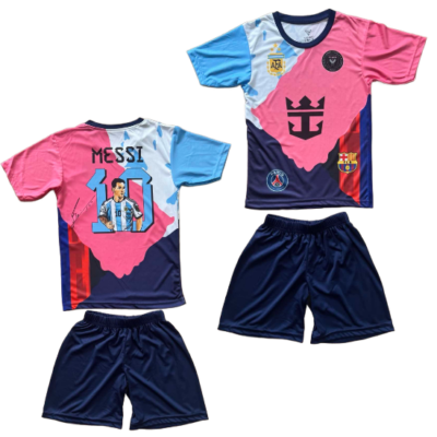 Σετ Παιδική Φανέλα με σορτσάκι Mix Club MESSI MX56841ME-BP