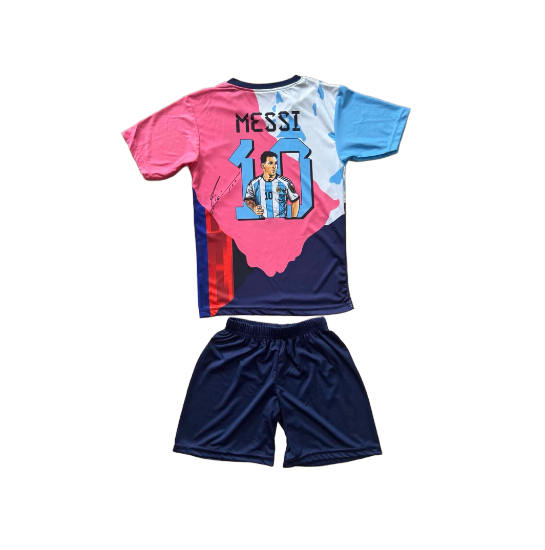 Σετ Παιδική Φανέλα με σορτσάκι Mix Club MESSI MX56841ME-BP Σετ Παιδική Φανέλα με σορτσάκι Mix Club MESSI MX56841ME-BP