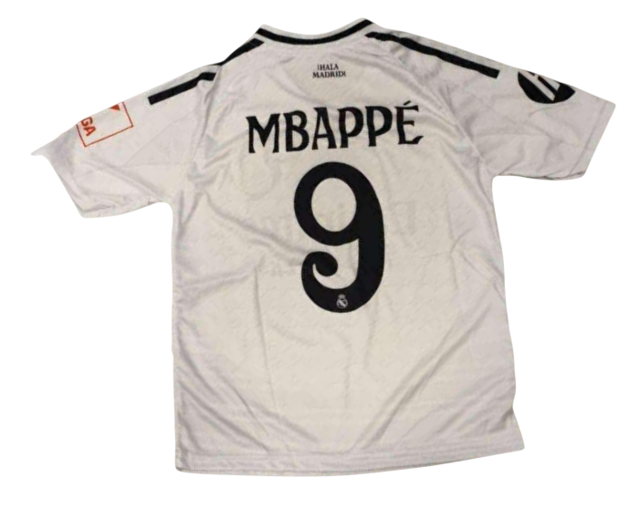 Σετ Παιδική Φανέλα Real με Σορτσάκι Mbappe RL55326M-9 Σετ Παιδική Φανέλα Real με Σορτσάκι Mbappe RL55326M-9