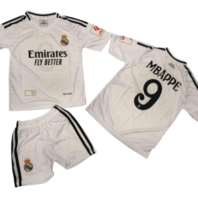 Σετ Παιδική Φανέλα Real με Σορτσάκι Mbappe RL55326M-9