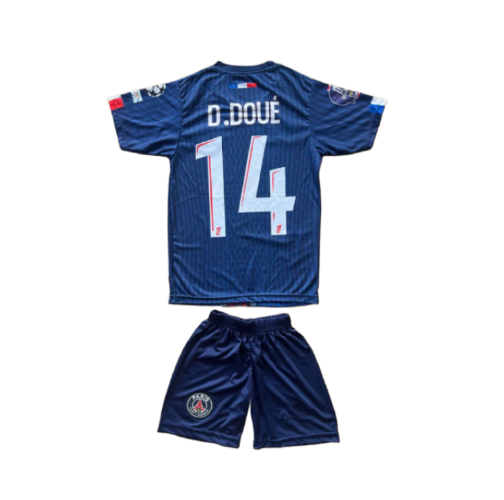 Σετ Παιδική Φανέλα PSG με Σορτσάκι Doue Μπλε PSG4656D Σετ Παιδική Φανέλα PSG με Σορτσάκι Doue Μπλε PSG4656D
