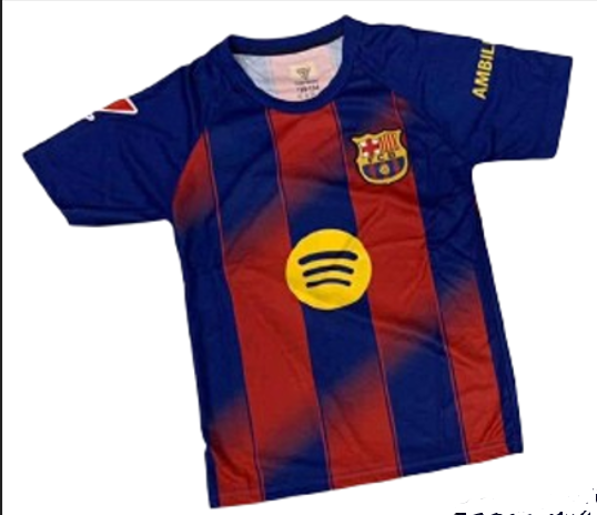 Σετ Παιδική Φανέλα Barcelona με Σορτσάκι Yamal Σετ Παιδική Φανέλα Barcelona με Σορτσάκι Yamal