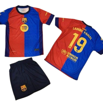 Σετ Παιδική Φανέλα Barcelona με Σορτσάκι Yamal BC55326Y-19