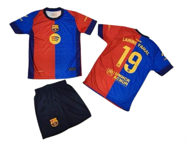 Σετ Παιδική Φανέλα Barcelona με Σορτσάκι Yamal BC55326Y-19