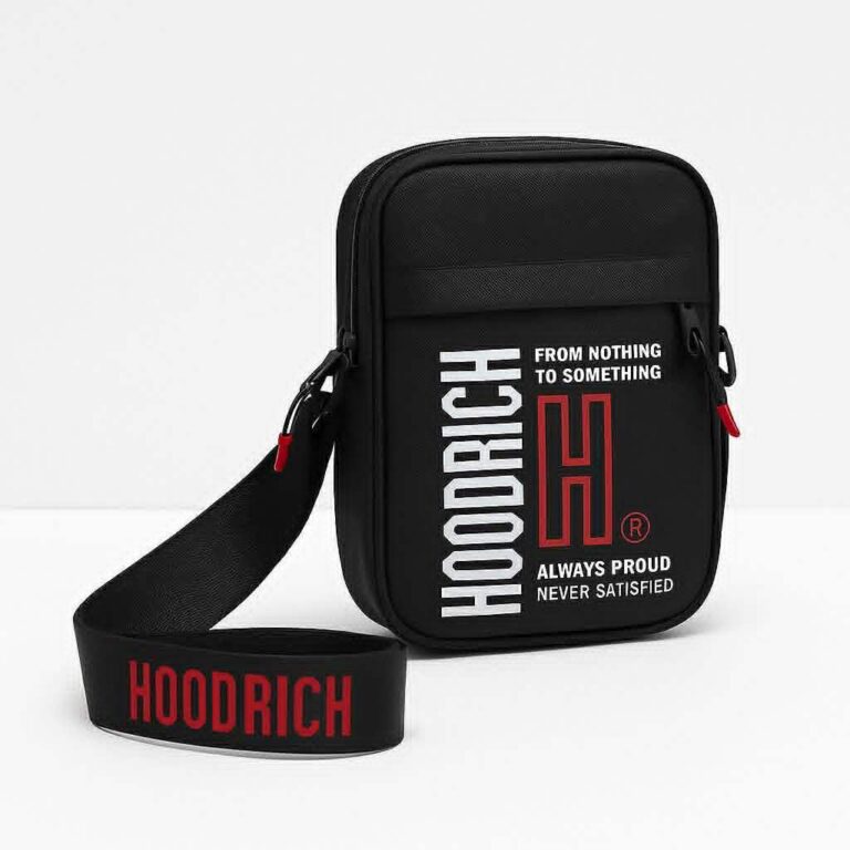 Τσαντάκι Χιαστί HoodRich Μαύρο HR1829