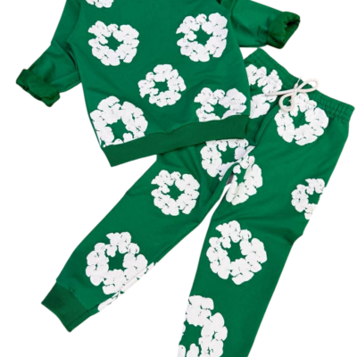 Παιδικό Σετ Φόρμας Tears Πράσινο DT16138KD-56