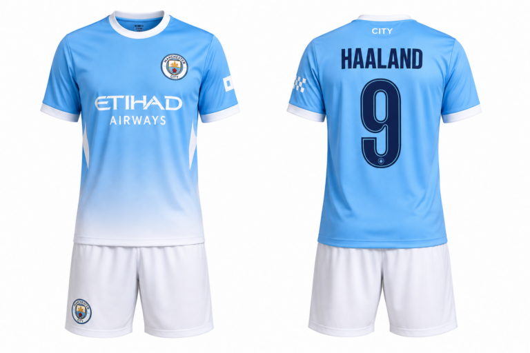 Σετ Παιδική Φανέλα Manchester City με Σορτσάκι Haaland MC55327-H9