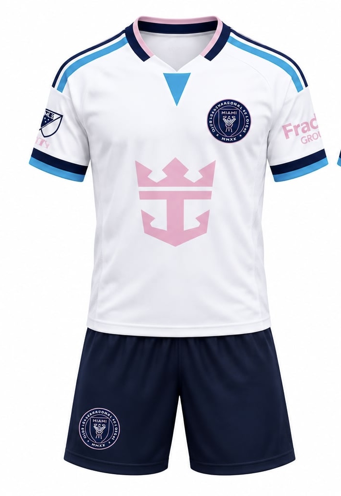 Σετ Παιδική Φανέλα Inter Miami με Σορτσάκι Messi Λευκό IM55327-W10 Σετ Παιδική Φανέλα Inter Miami με Σορτσάκι Messi Λευκό IM55327-W10